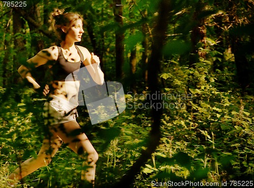 Image of Woman Trail Runner