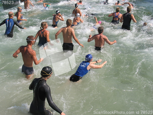 Image of Triathlon - the swim