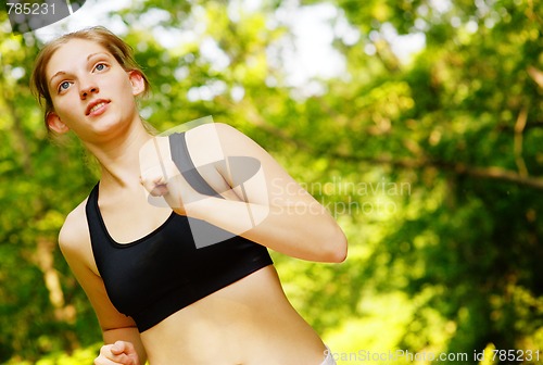 Image of Woman Trail Runner