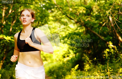 Image of Woman Trail Runner