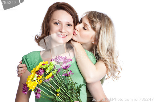 Image of Mother and daughter celebrating mother's day