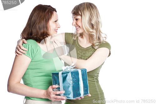 Image of Mother and daughter celebrating mother's day