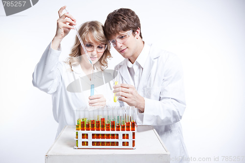 Image of Working scientists