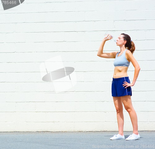 Image of Urban Mature Woman Exercising