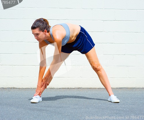 Image of Urban Mature Woman Exercising