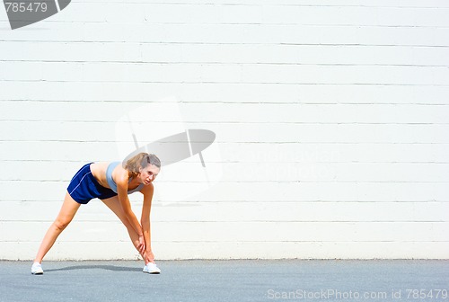 Image of Urban Mature Woman Exercising