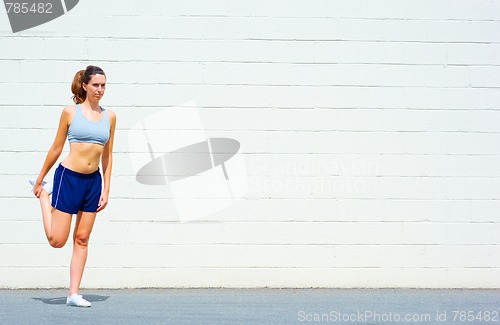 Image of Urban Mature Woman Exercising