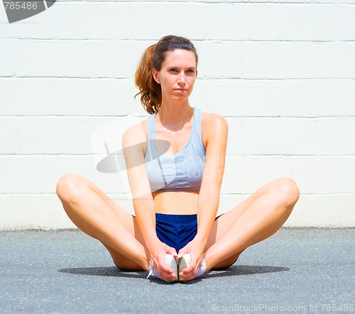 Image of Urban Mature Woman Exercising