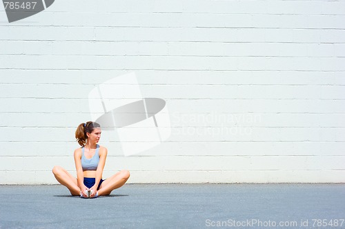 Image of Urban Mature Woman Exercising