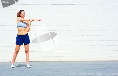 Image of Urban Mature Woman Exercising