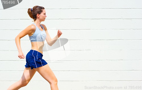 Image of Urban Mature Woman Exercising