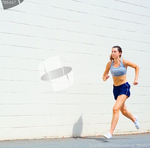 Image of Urban Mature Woman Exercising