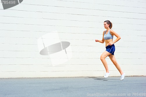 Image of Urban Mature Woman Exercising