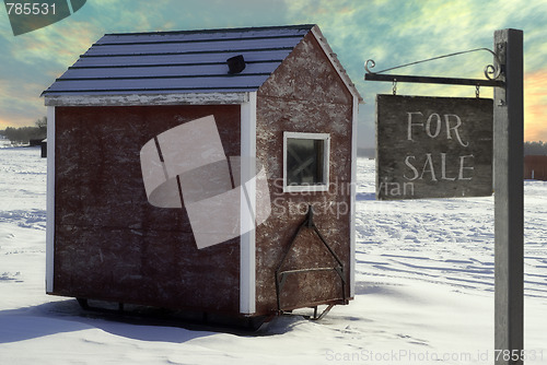 Image of Ice Fishing Shed