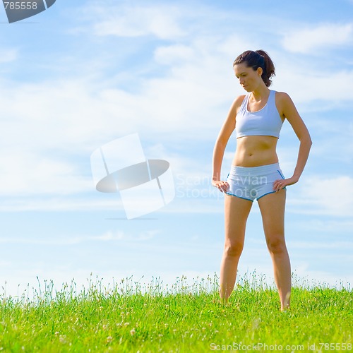 Image of Mature Woman Athlete