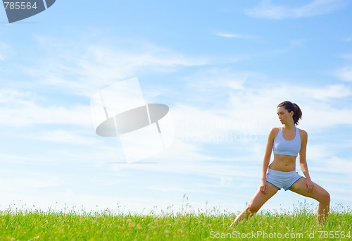 Image of Mature Woman Athlete