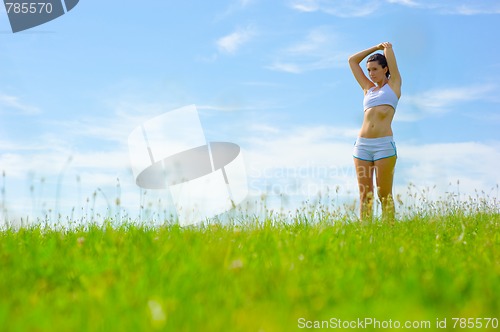 Image of Mature Woman Athlete