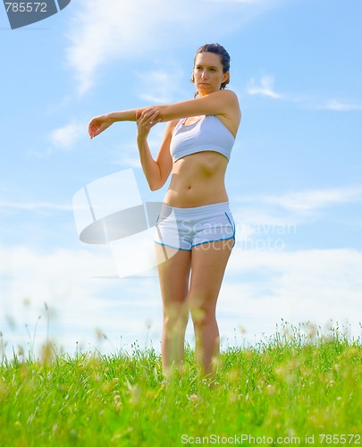 Image of Mature Woman Athlete