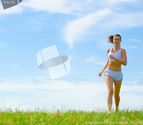 Image of Mature Woman Athlete