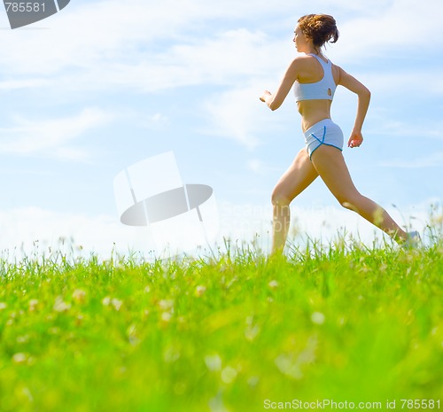 Image of Mature Woman Athlete