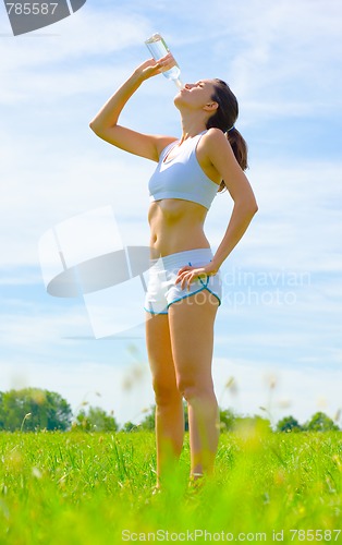 Image of Mature Woman Athlete