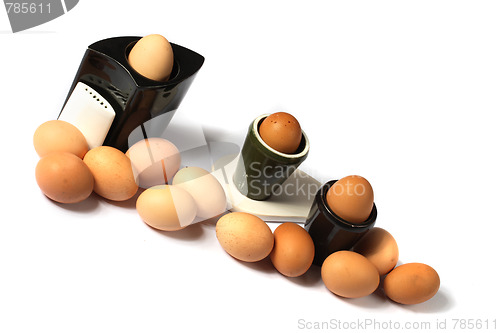 Image of brown eggs 