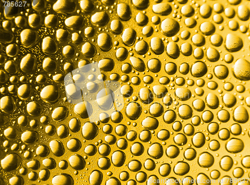 Image of cold beer texture 