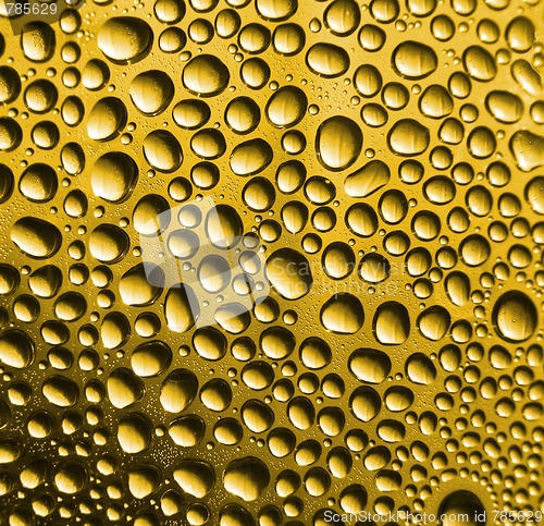 Image of cold beer texture 