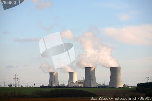 Image of Nuclear power plant Dukovany, Czech republic