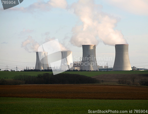 Image of Nuclear power plant Dukovany, Czech republic