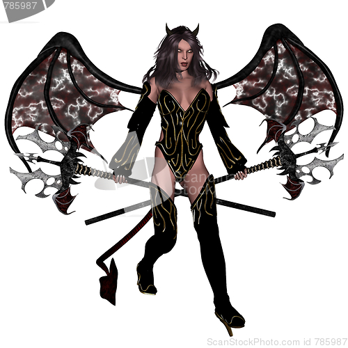 Image of Sexy woman devil