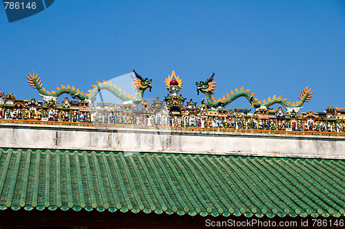 Image of The temple carving