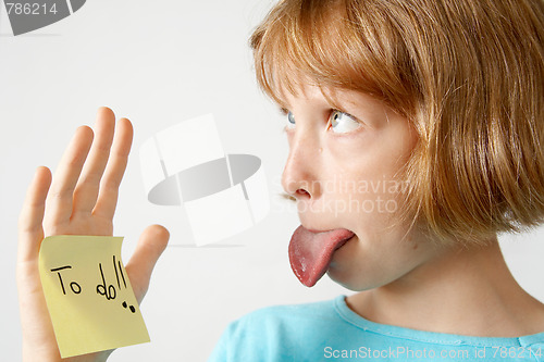 Image of Stickers girl