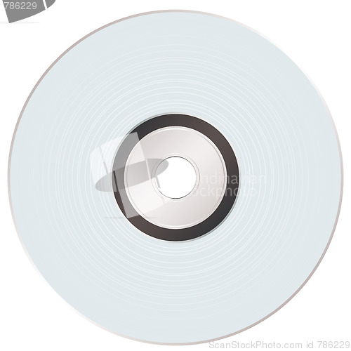 Image of shiny silver cd