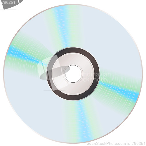 Image of shiny rainbow cd