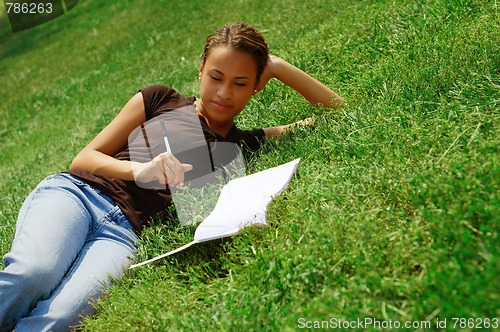 Image of Notebook Girl