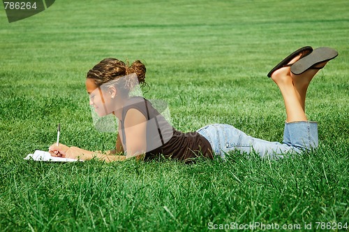 Image of Notebook Girl
