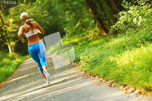 Image of Pretty Young Runner