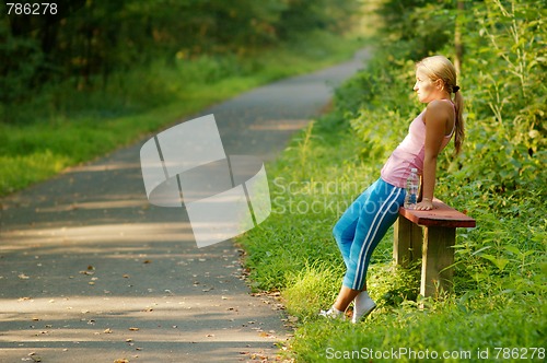 Image of Pretty Young Runner