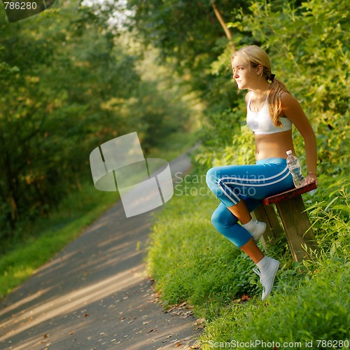Image of Pretty Young Runner