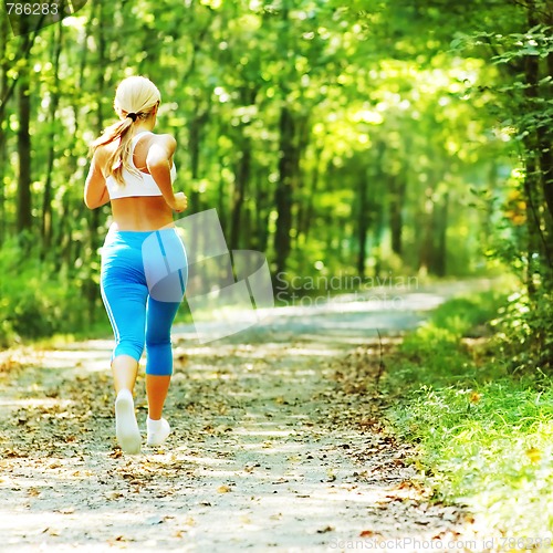 Image of Pretty Young Runner