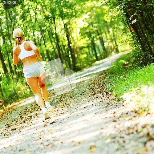 Image of Pretty Young Runner