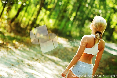 Image of Pretty Young Runner