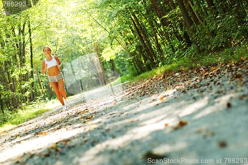Image of Pretty Young Runner