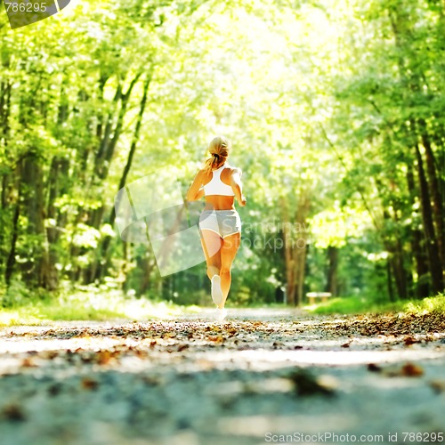 Image of Pretty Young Runner