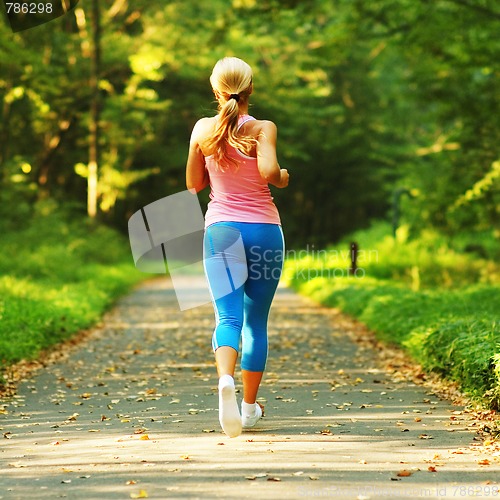 Image of Pretty Young Runner