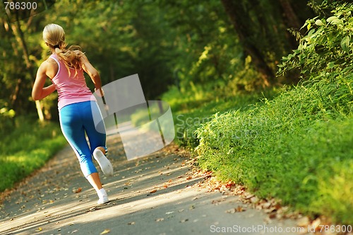 Image of Pretty Young Runner