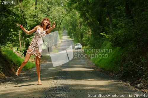 Image of Pretty Hitch Hiker