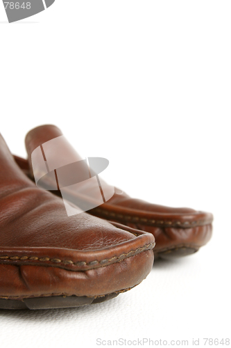 Image of brown shoes