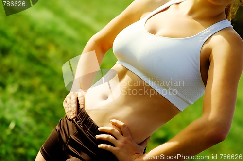 Image of Woman's Abs